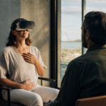 **VR training is emerging as a practical tool for exposure-therapy adoption and somatic work**